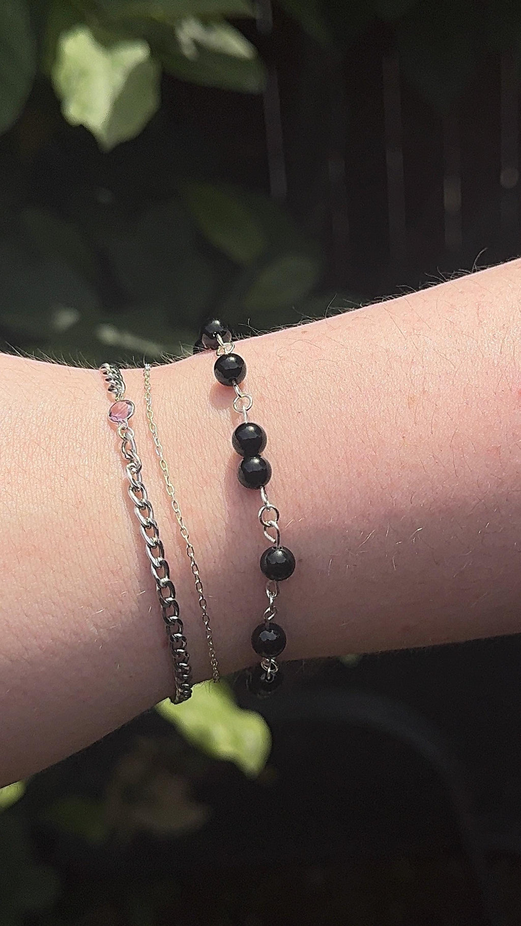Natural Obsidian Bracelet | Protection and Stress Relief Crystal