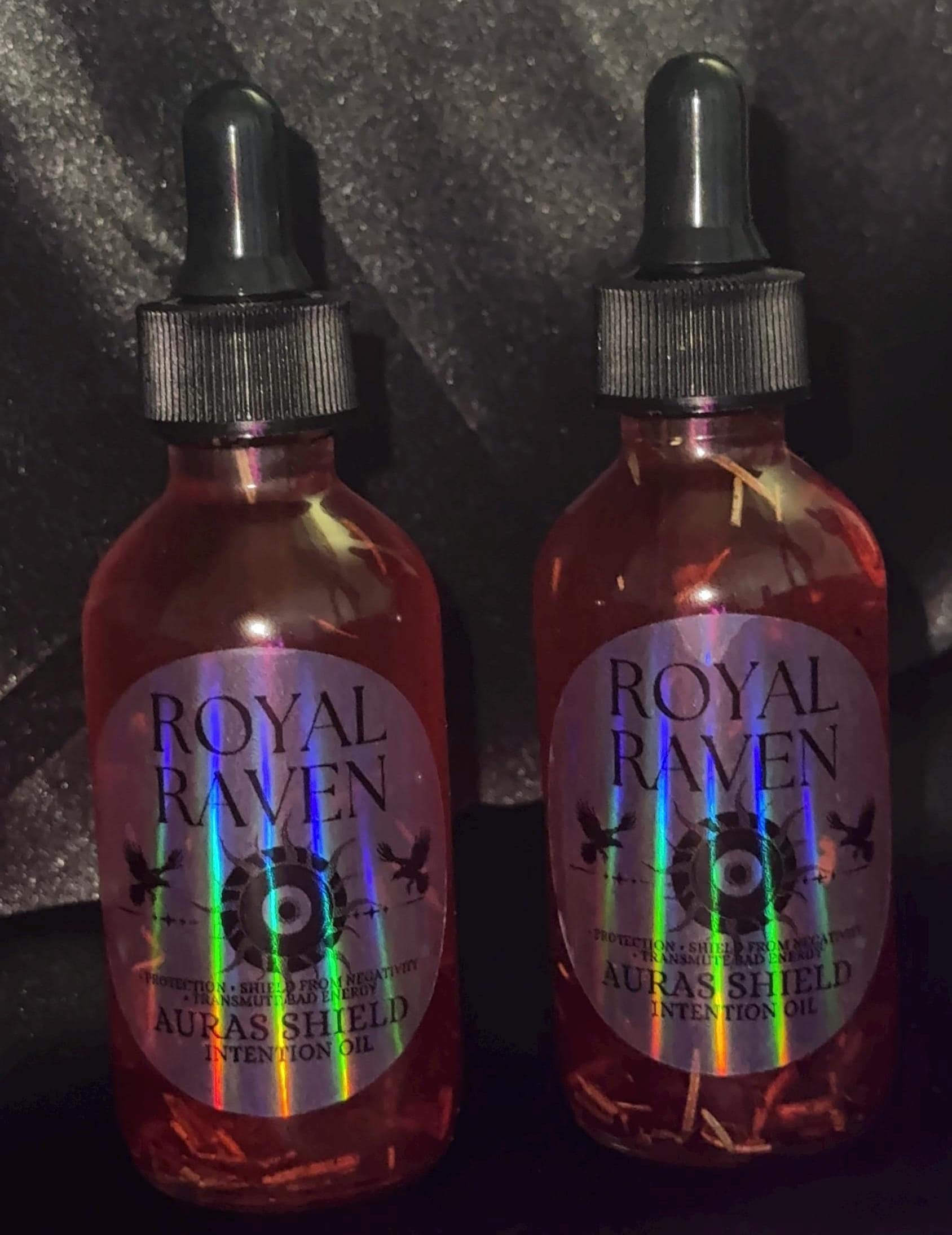 Protection Oil With Glitter | Energy Protection, Shield, Transmutation | Intention Oil