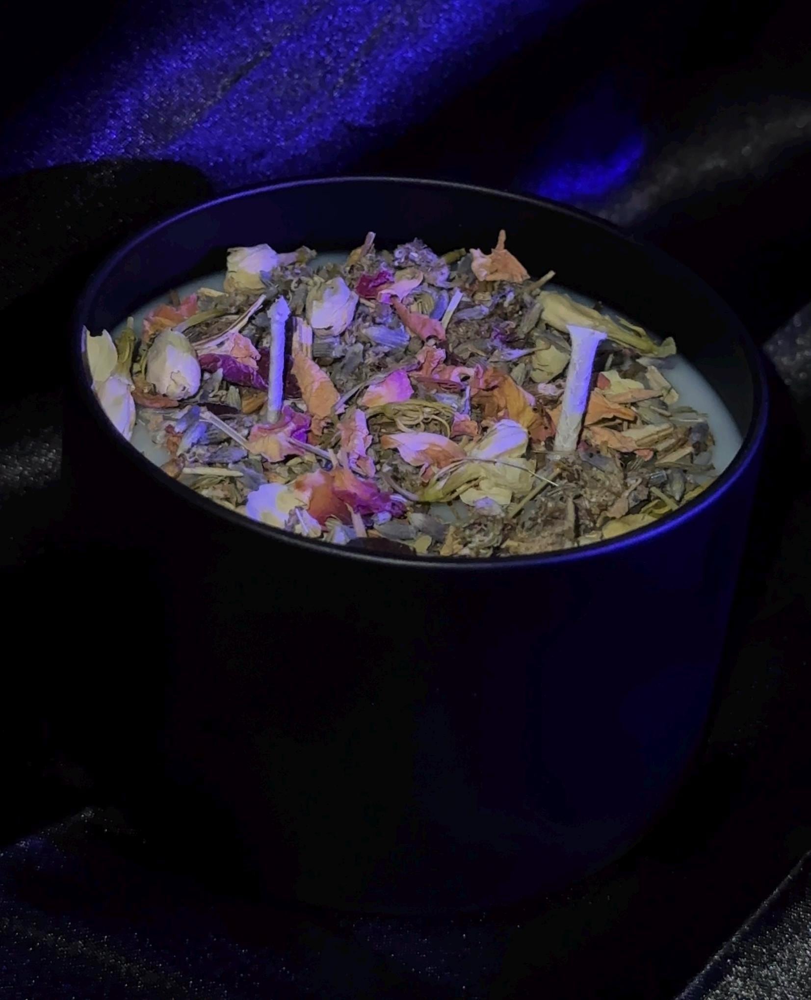 Full Moon Intention Candle | Moon Ritual Candle | Manifestation, Full Moon Release