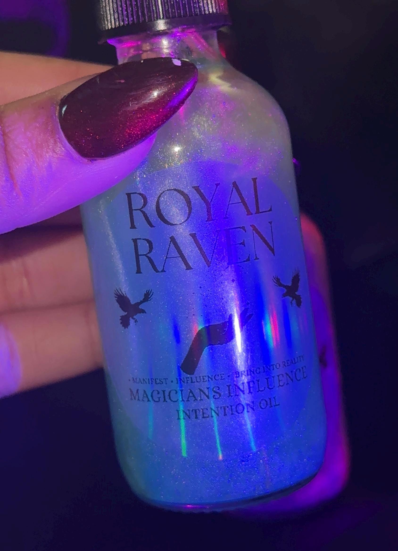 Manifestation Oil with GLITTER | Persuasion Oil Influence Oil Bring into Realty