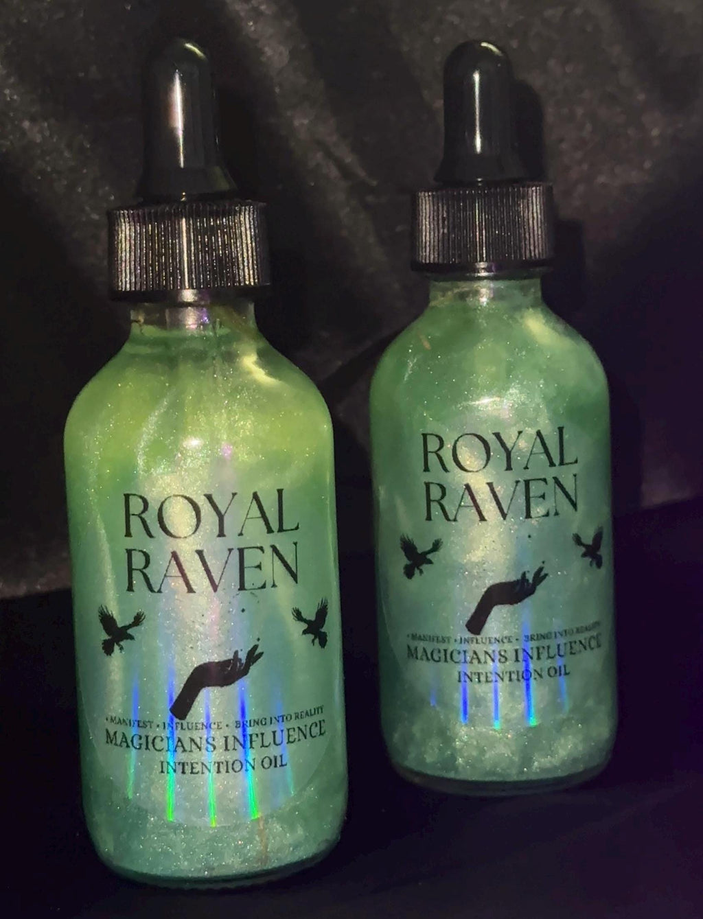 Manifestation Oil with GLITTER | Persuasion Oil Influence Oil Bring into Realty
