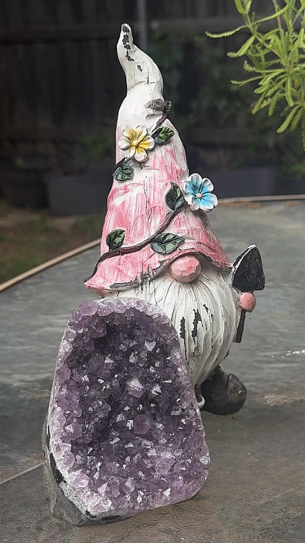 Natural Amethyst Crystal Cluster