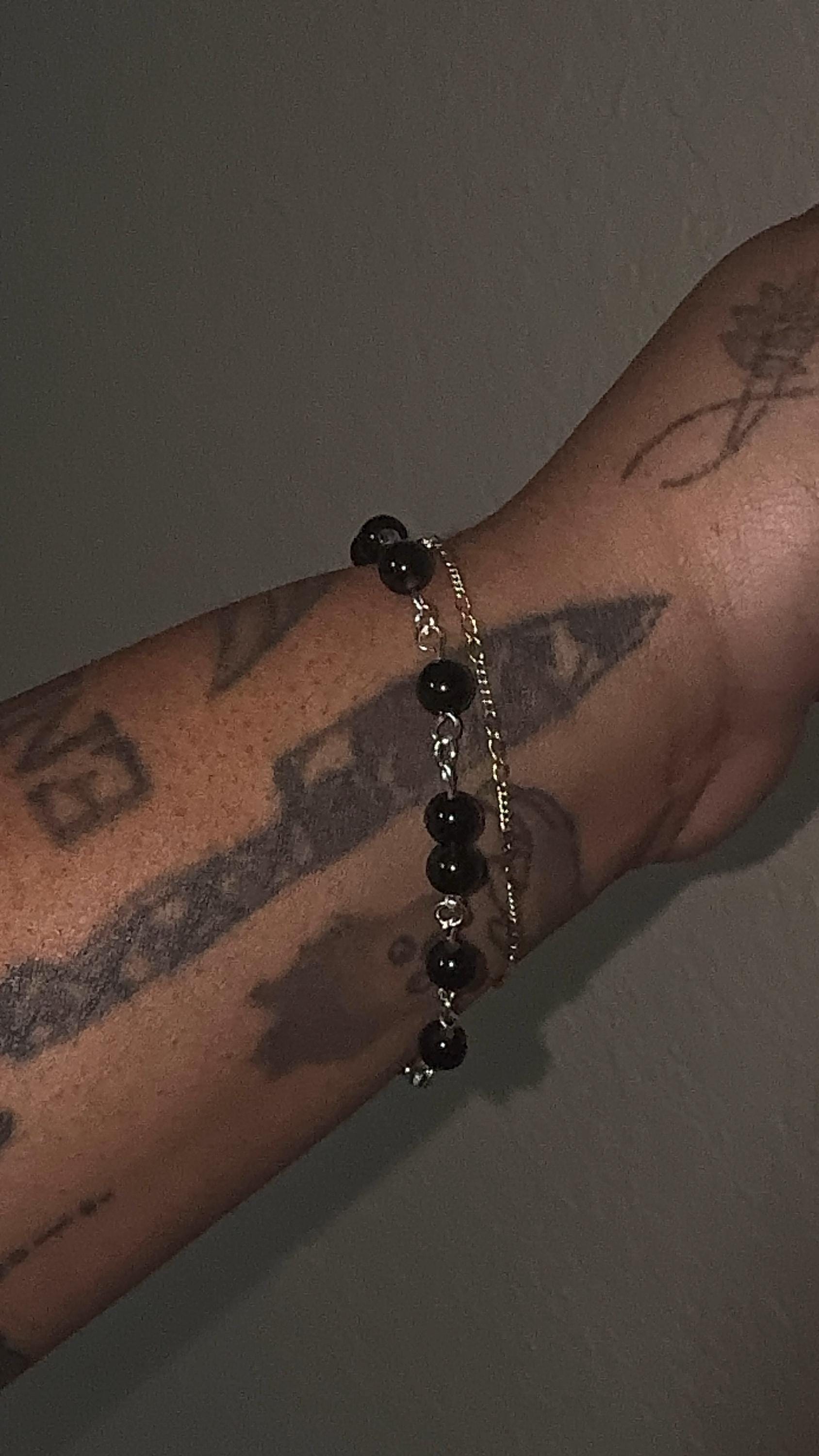 Natural Obsidian Bracelet | Protection and Stress Relief Crystal