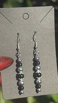 Onyx & Hematite Earrings
