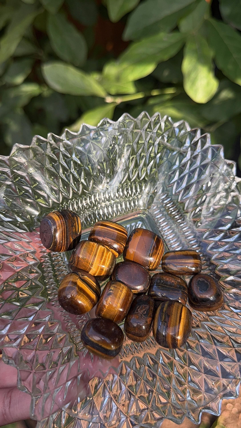 Tiger’s Eye Tumble Stone