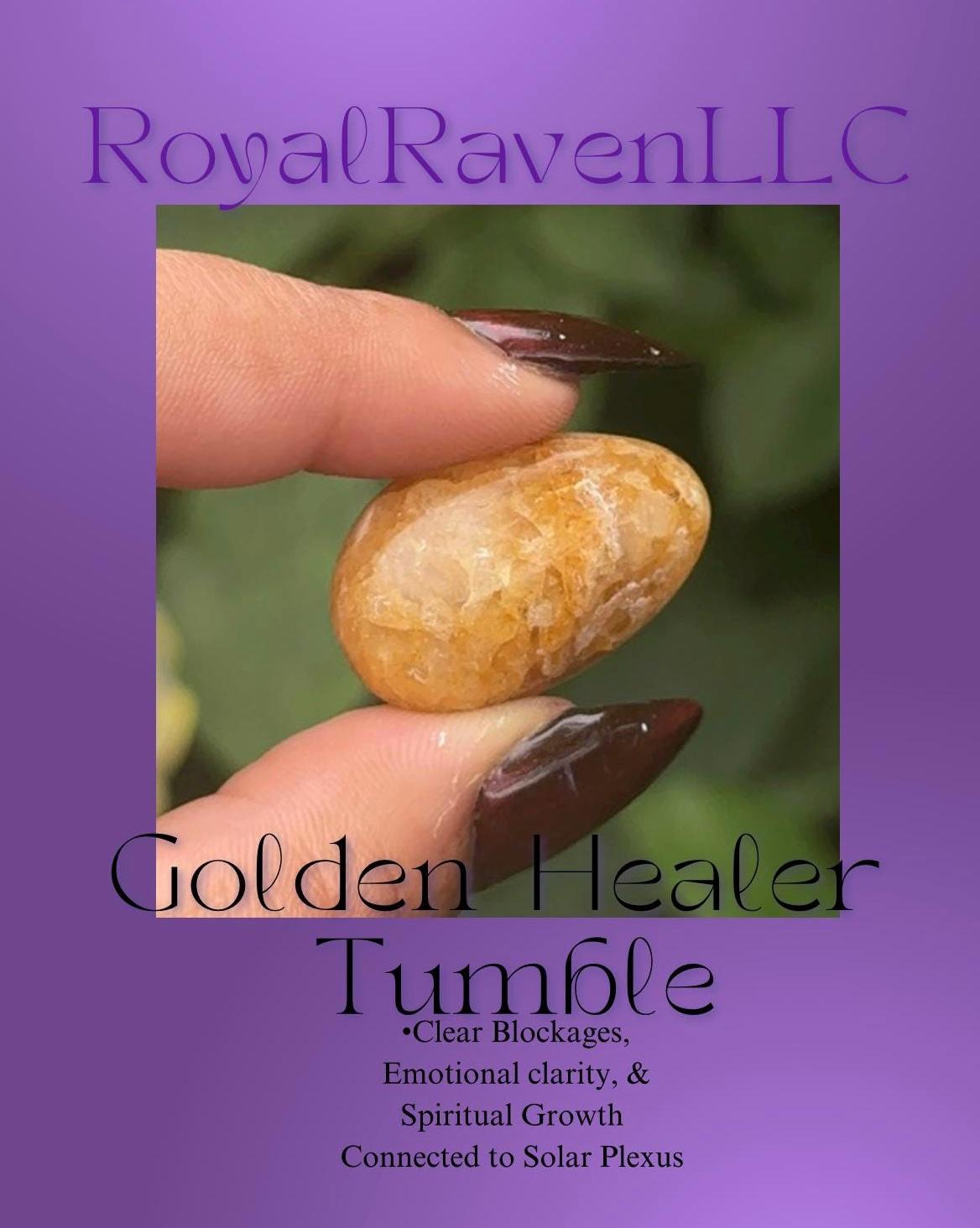 Golden Healer Quartz Tumble Stone