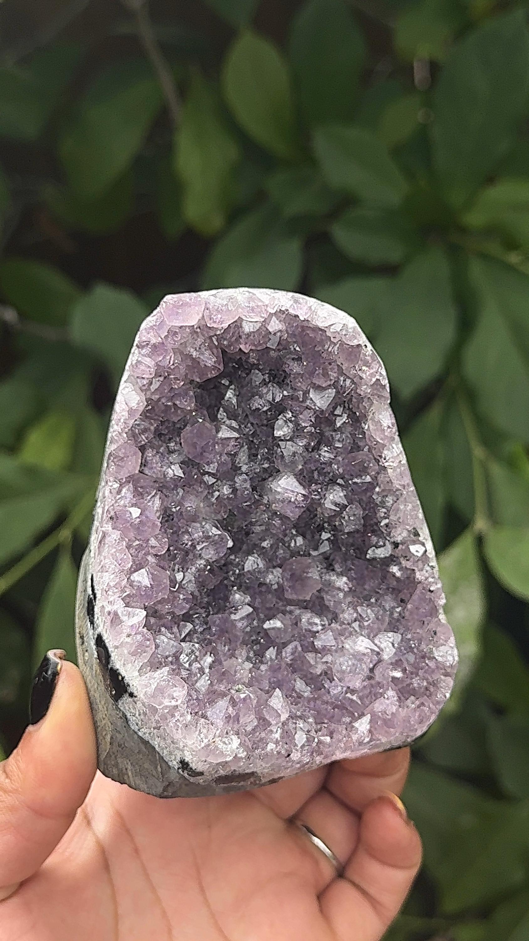 Natural Amethyst Crystal Cluster