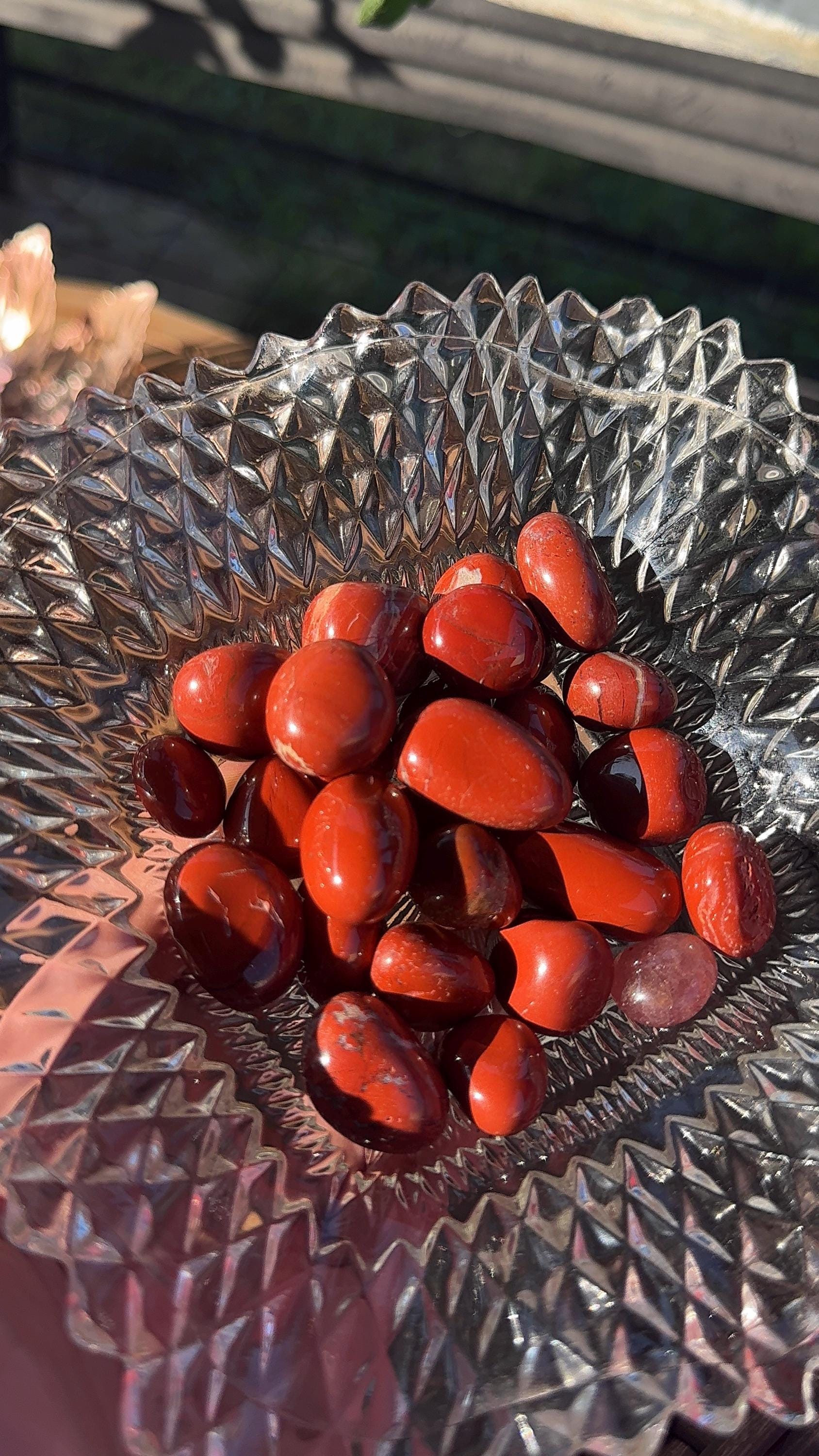 Red Jasper Tumble Stone