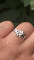 Vine Clear Quartz Ring