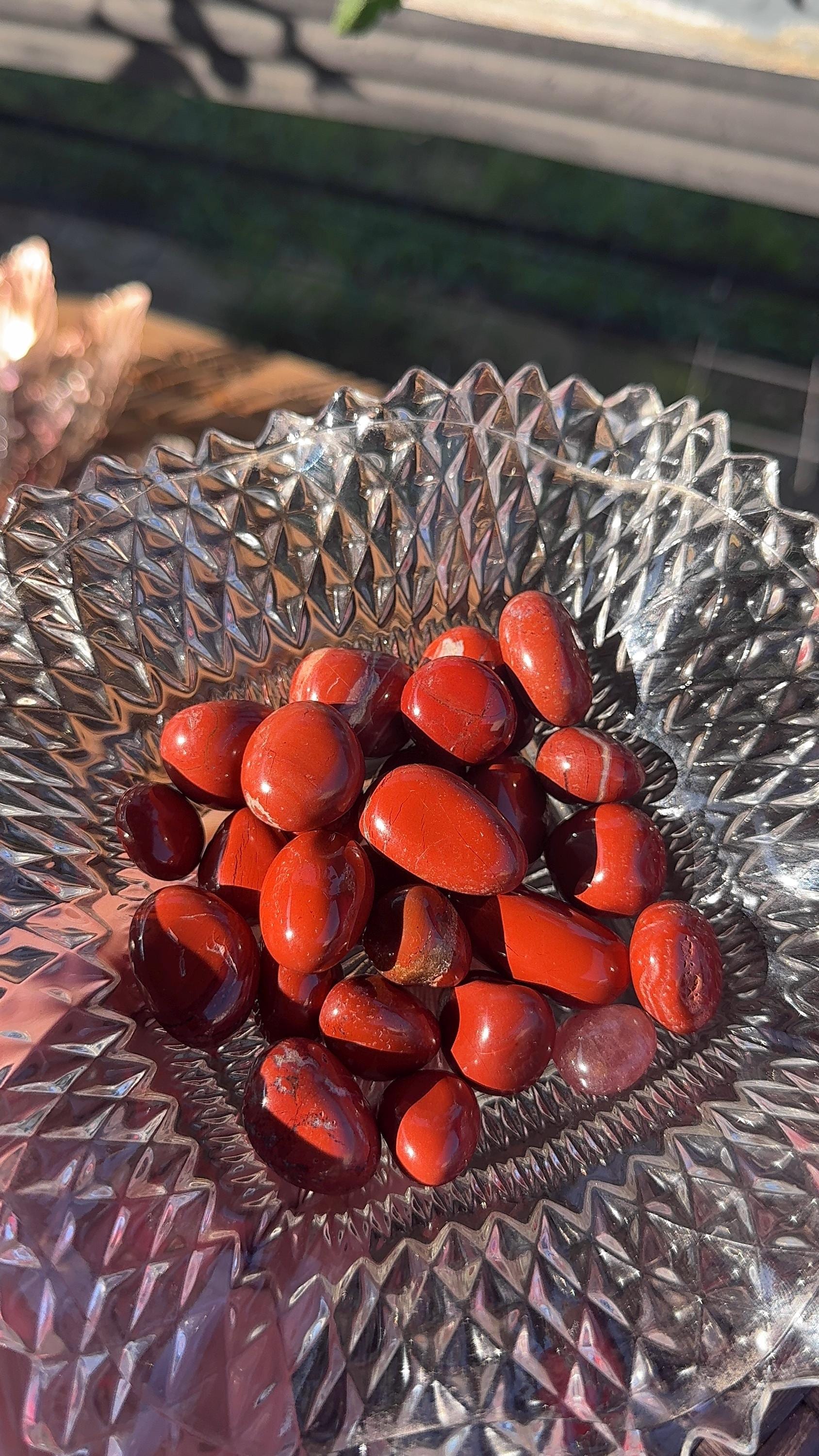 Red Jasper Tumble Stone