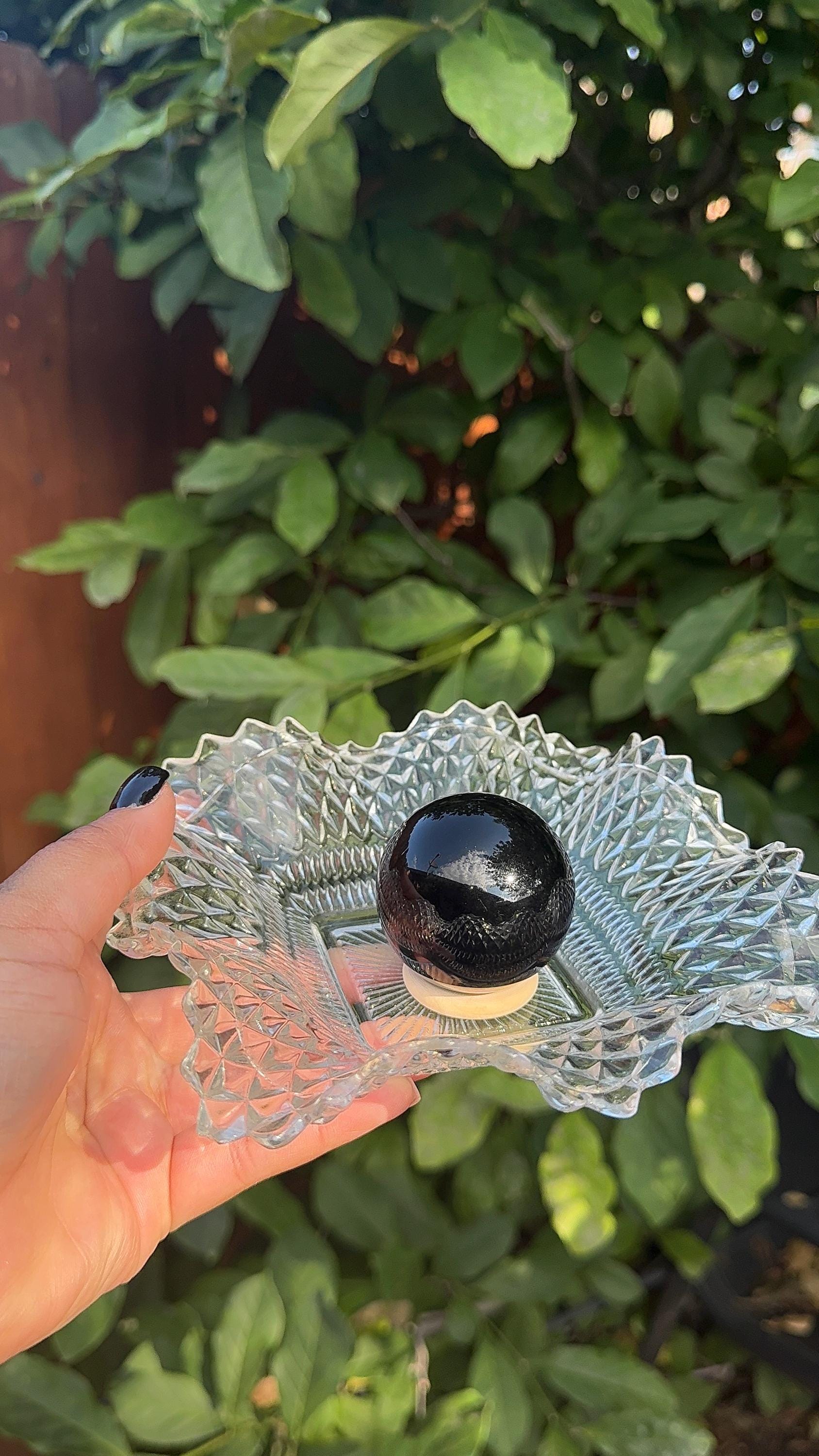 Black Obsidian Sphere 5cm