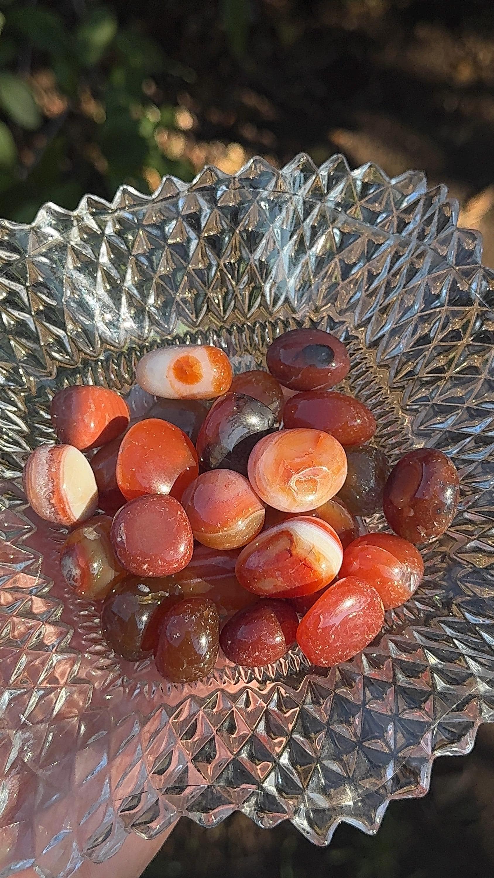Natural Carnelian Tumble