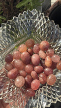 Natural Strawberry Quartz Tumbles