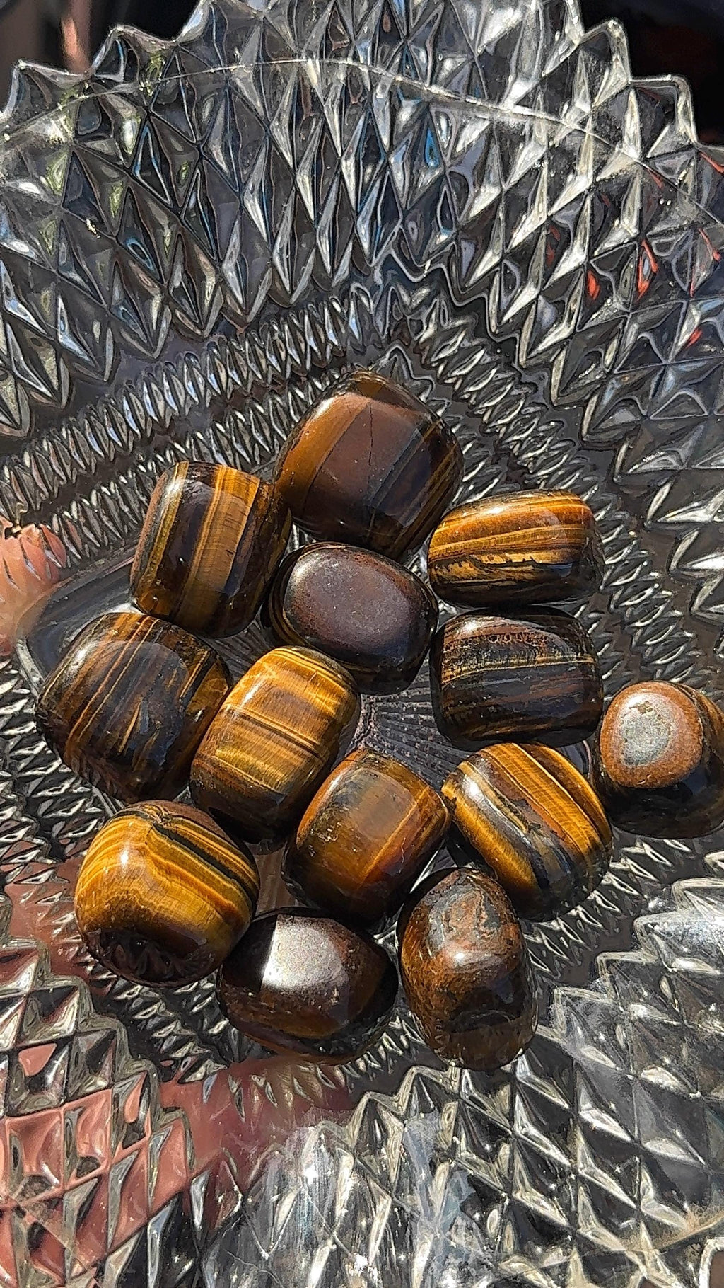 Tiger’s Eye Tumble Stone