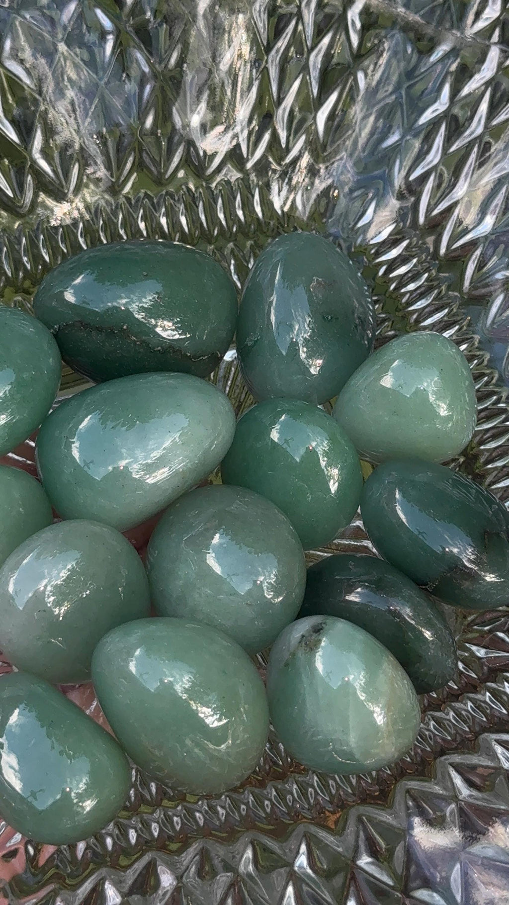 Green Aventurine Crystal Tumble