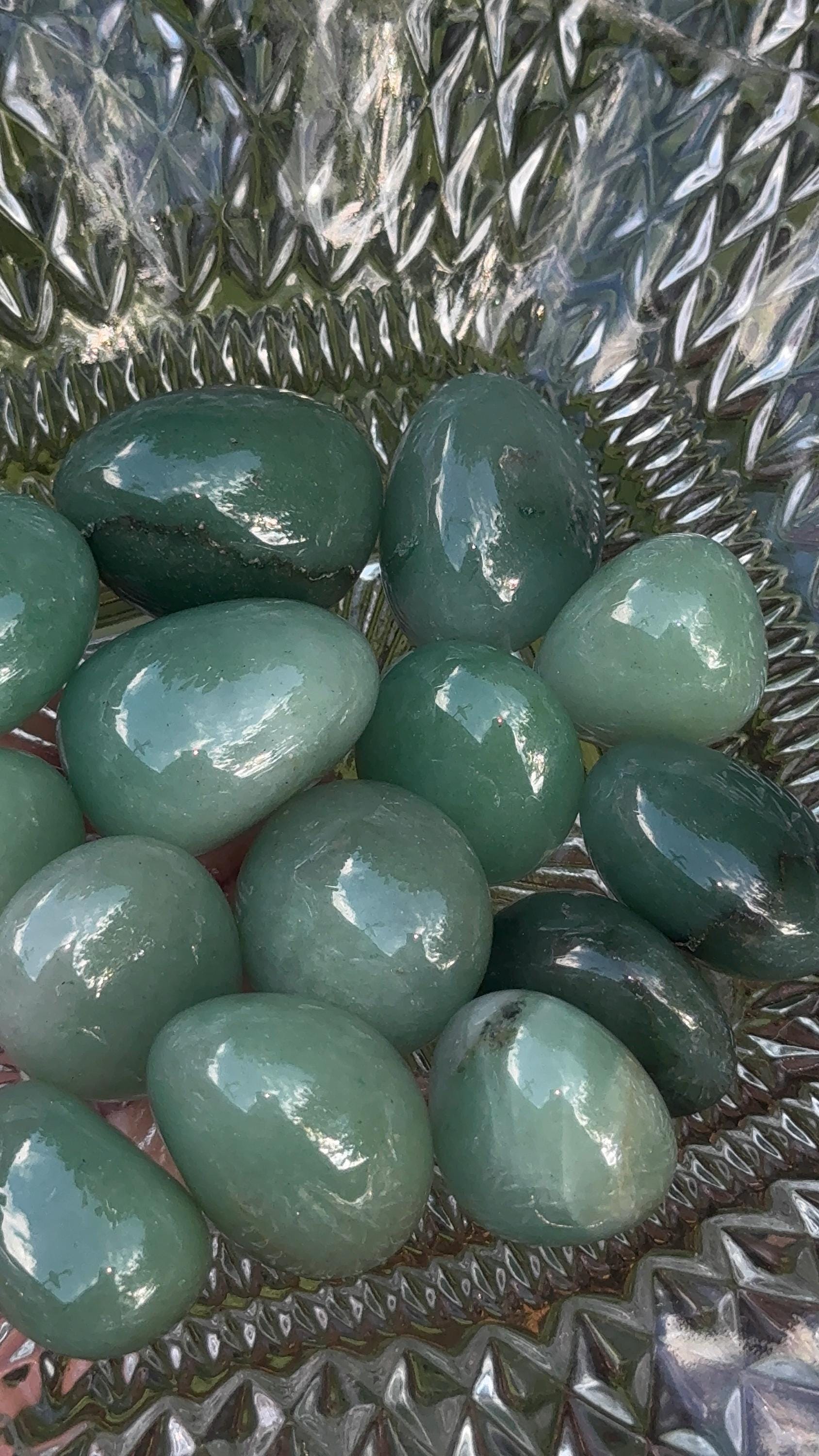 Green Aventurine Crystal Tumble