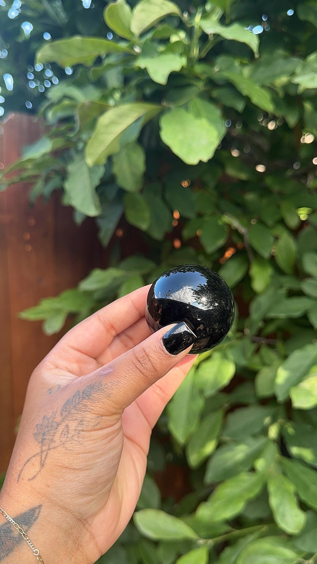 Black Obsidian Sphere 5cm