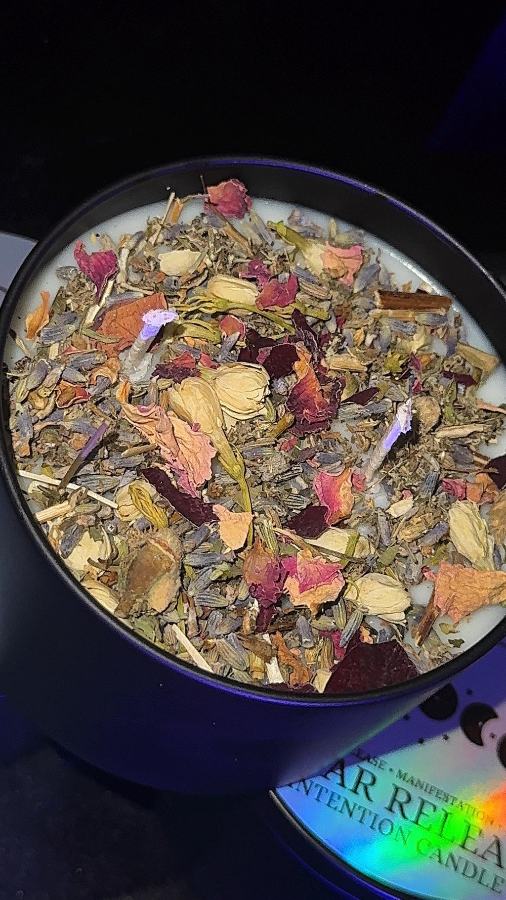 Full Moon Intention Candle | Moon Ritual Candle | Manifestation, Full Moon Release