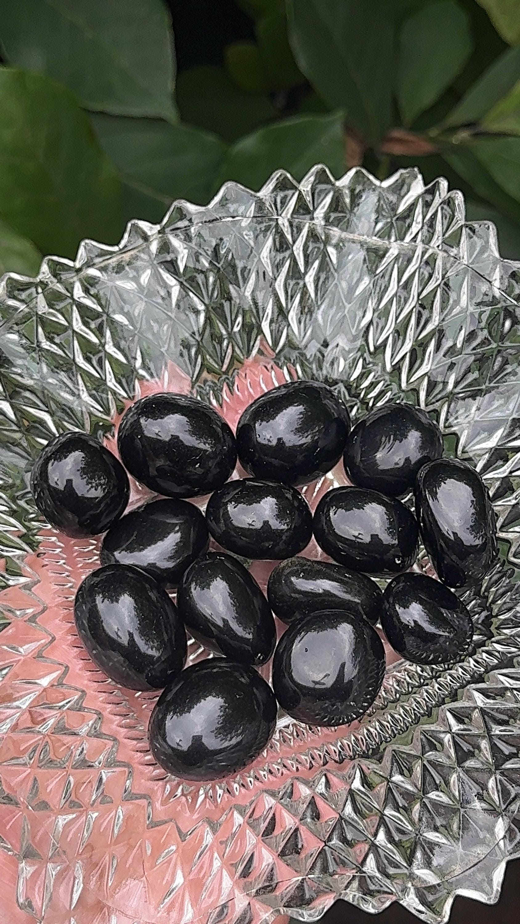 Black Obsidian Tumble Stone