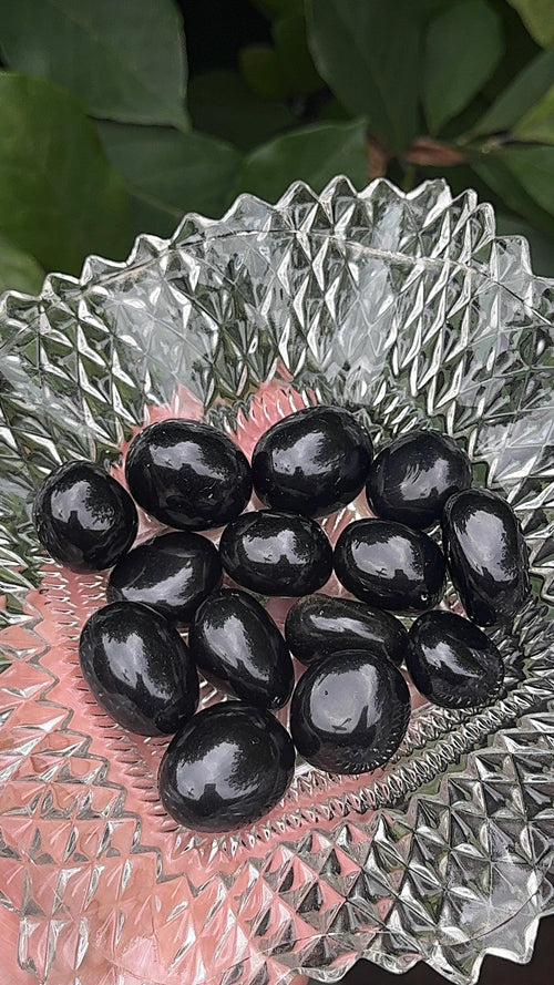 Black Obsidian Tumble Stone