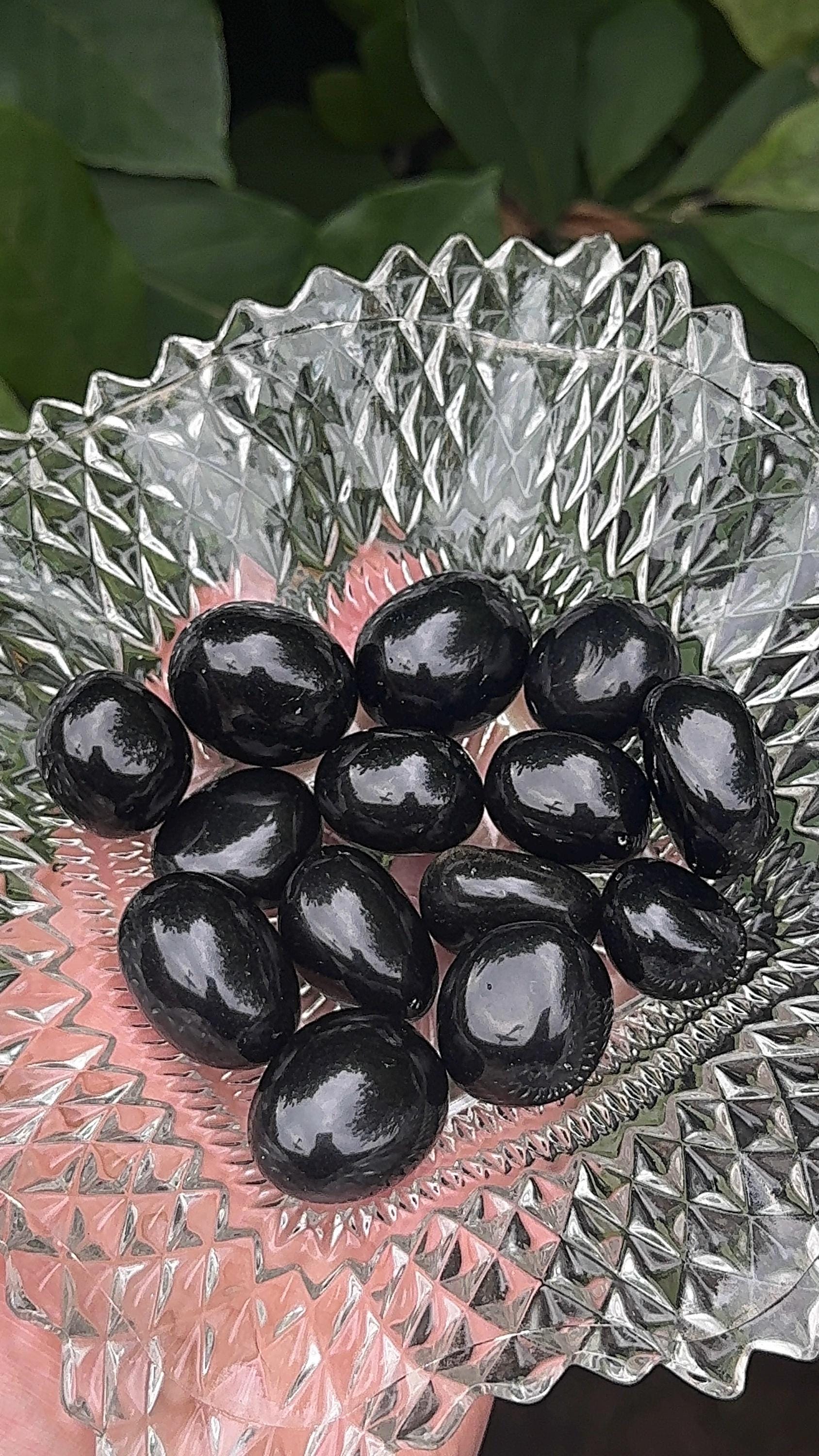 Black Obsidian Tumble Stone
