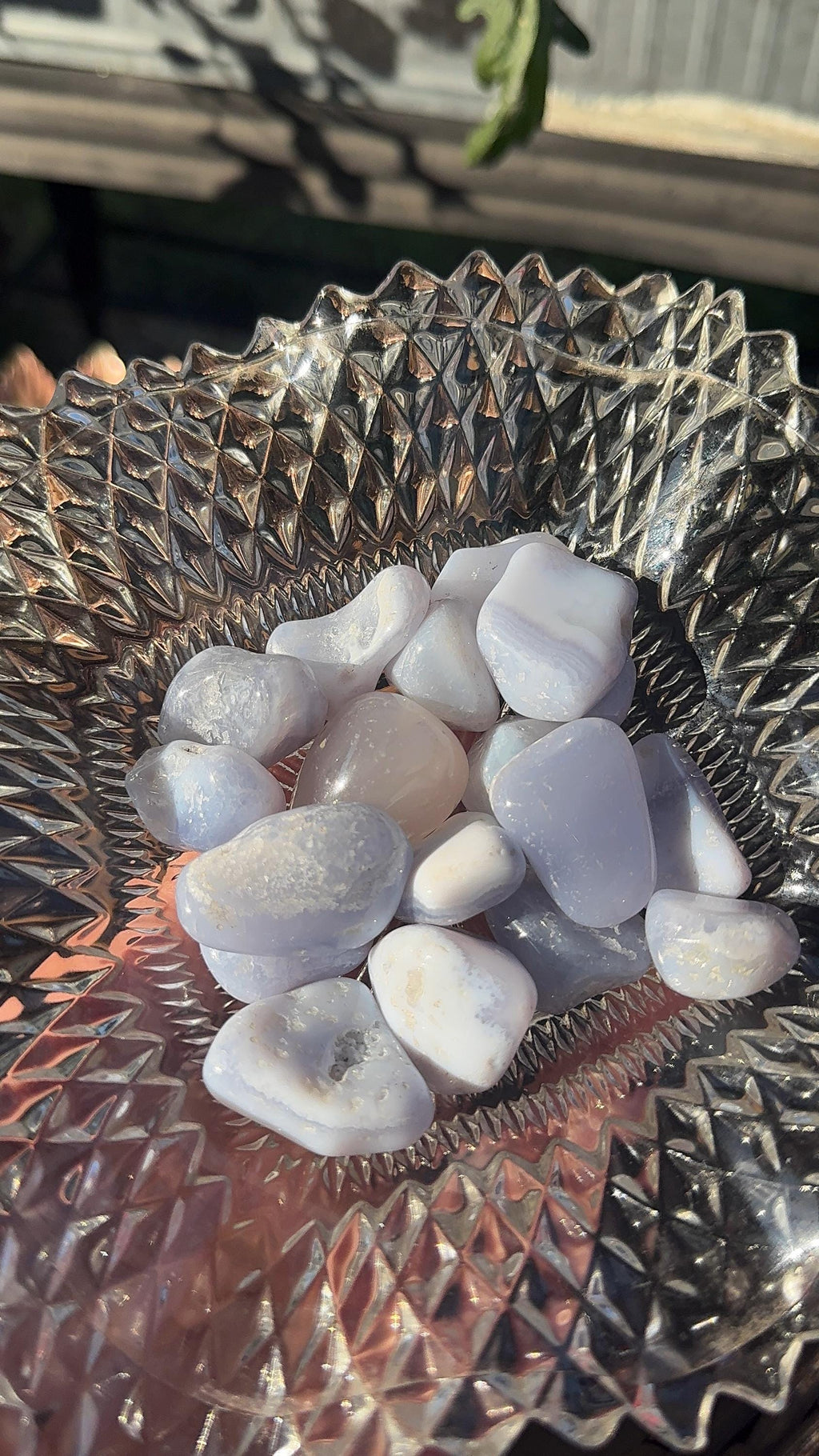 Blue Lace Agate Tumble Stone